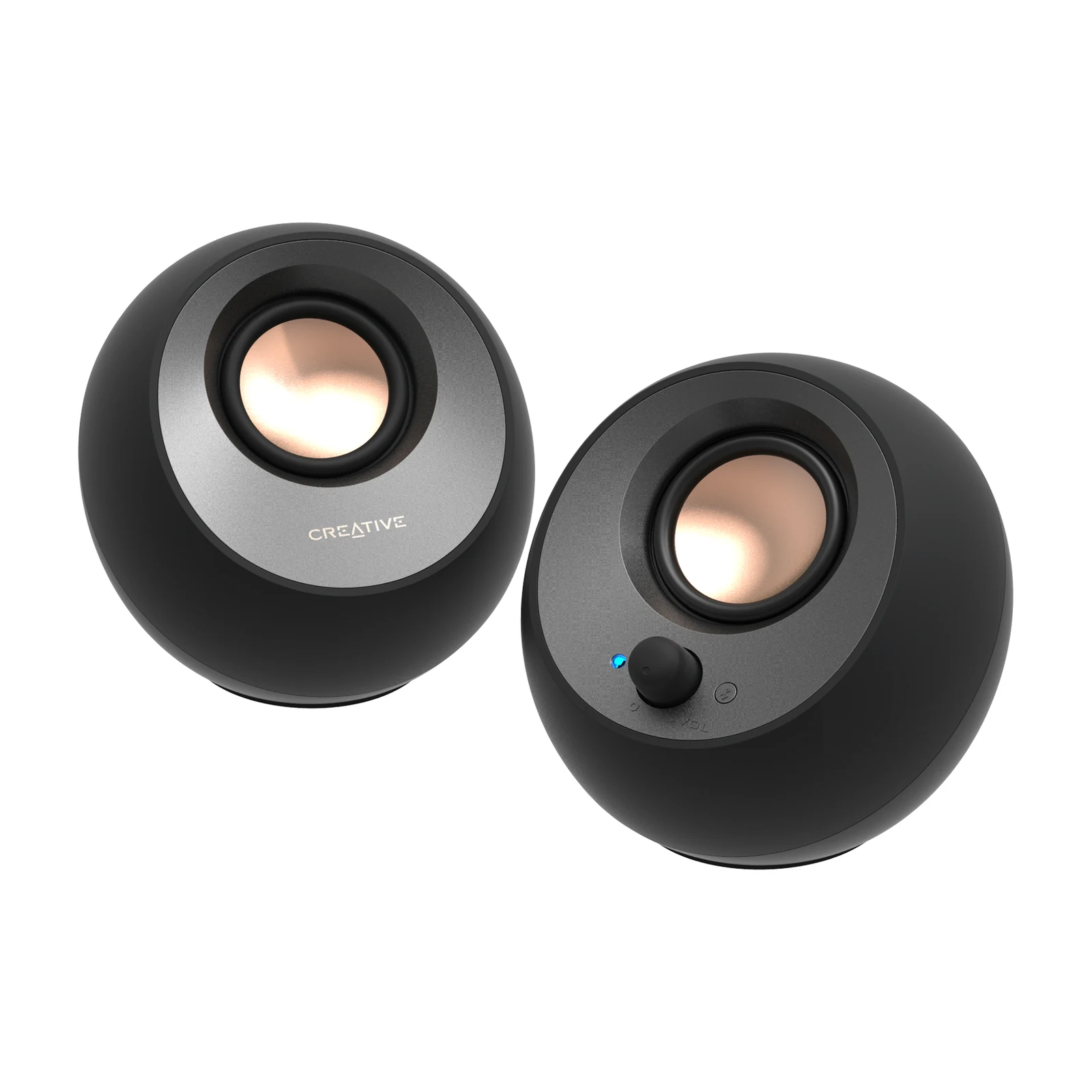 Creative Pebble V3 - USB-C 2.0 Desktop Speakers with Bluetooth 5.0