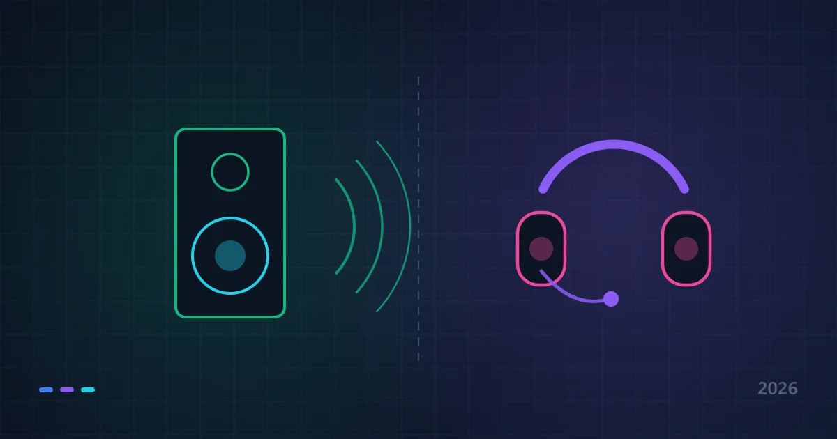Speakers or Headset for Gaming in 2026: Which One Fits Your Case