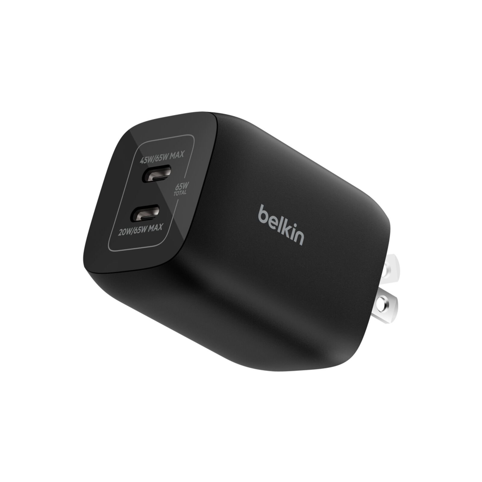 Belkin Dual USB-C Wall Charger 65W - GaN Charger for Nintendo Switch 2