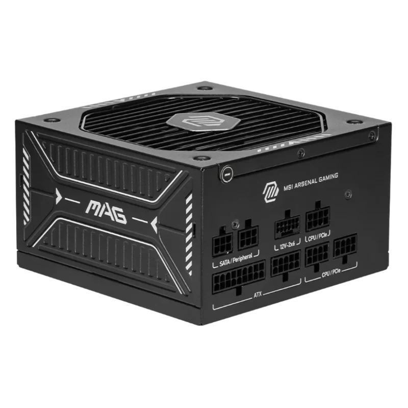 MSI MAG A650GLS PCIE5 650W 80 Plus Gold Fully Modular