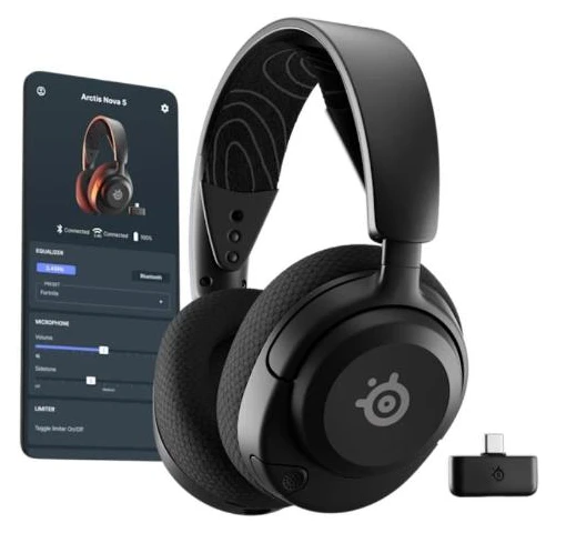 SteelSeries Arctis Nova 5 Wireless - Multi-Platform Gaming Headset